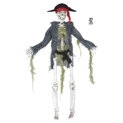 Halloween Pop Piraten Skelet 42cm van Widmann koop je bij Partywinkel