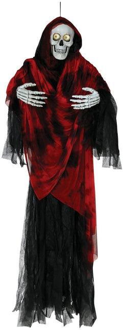 Halloween Pop Skelet Met Licht En Beweegbare Ogen 1,7m van Fiestas Guirca koop je bij Partywinkel
