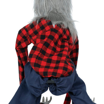Halloween Pop Weerwolf Met Licht, Geluid En Beweging 90cm van Fiestas Guirca koop je bij Partywinkel