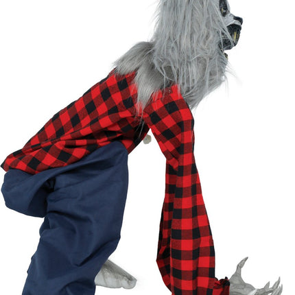Halloween Pop Weerwolf Met Licht, Geluid En Beweging 90cm van Fiestas Guirca koop je bij Partywinkel