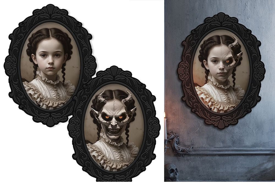 Halloween Poster Diablesa 40cm van Fiestas Guirca koop je bij Partywinkel