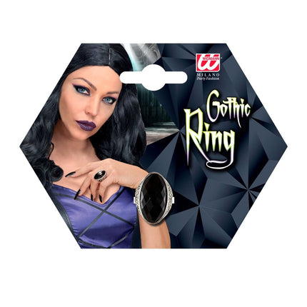 Halloween Ring Edelsteen van Widmann koop je bij Partywinkel