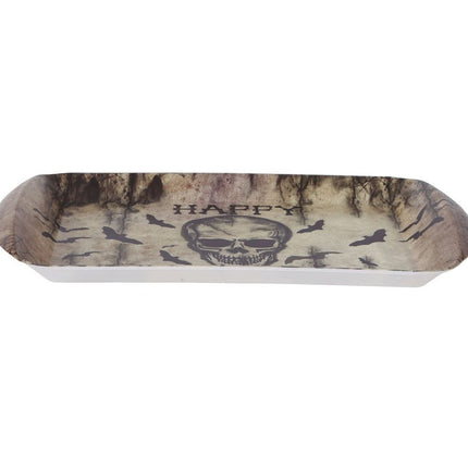 Halloween Schedel Dienblad 39cm van Fiestas Guirca koop je bij Partywinkel