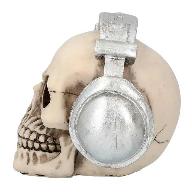 Halloween Schedel Koptelefoon 14cm van Boland koop je bij Partywinkel