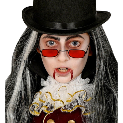 Halloween Schminkset Gekleurd Vampier 7 delig van Widmann koop je bij Partywinkel