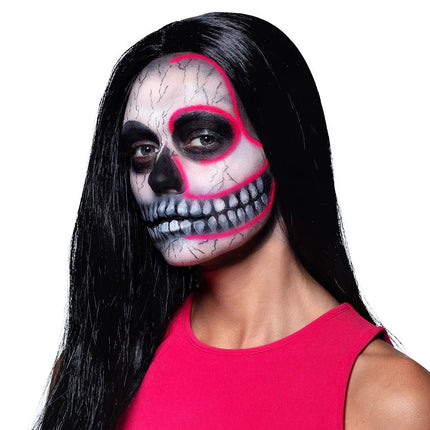 Halloween Schminkset Skelet Uv van Boland koop je bij Partywinkel
