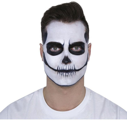 Halloween Schminkset Zwart Wit 4 delig van Fiestas Guirca koop je bij Partywinkel