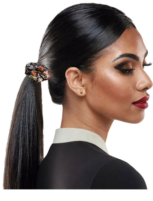 Halloween Scrunchie Catrina van Fiestas Guirca koop je bij Partywinkel