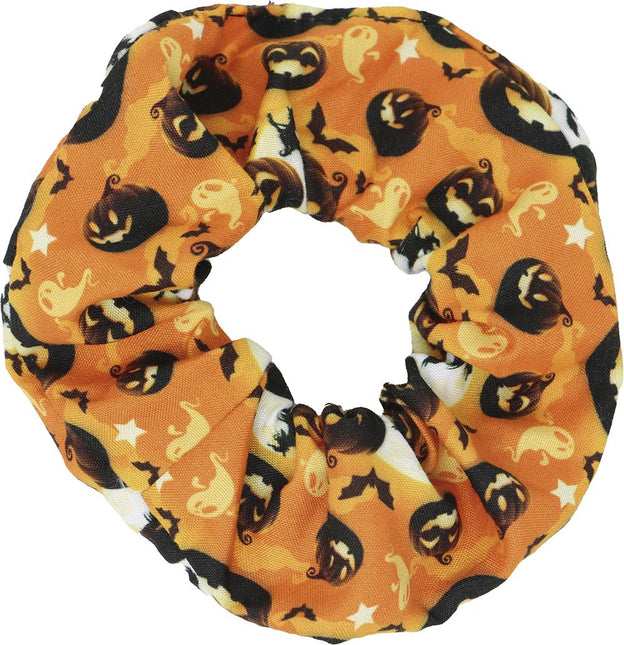Halloween Scrunchie Pompoen van Fiestas Guirca koop je bij Partywinkel