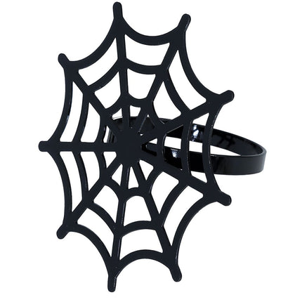 Halloween Servet Houder Spinnenweb van Fiestas Guirca koop je bij Partywinkel