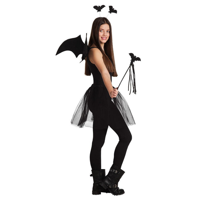 Halloween Set Vleermuis 4 delig van Boland koop je bij Partywinkel
