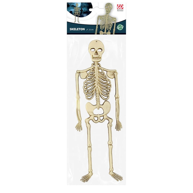 Halloween Skelet 32cm van Widmann koop je bij Partywinkel