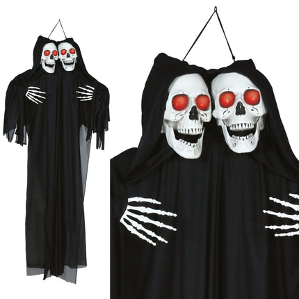 Halloween Skelet Met Licht 1,65m van Fiestas Guirca koop je bij Partywinkel