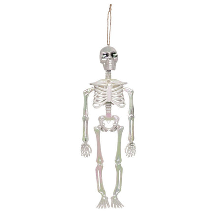 Halloween Skelet Parelmoer 32cm van Boland koop je bij Partywinkel