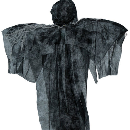 Halloween Skelet Zwart Met Licht, Geluid En Beweging 90cm van Fiestas Guirca koop je bij Partywinkel
