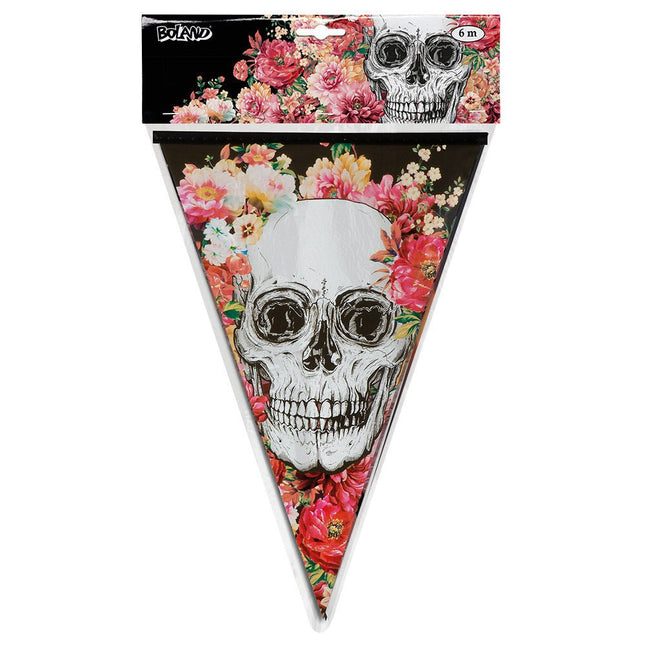 Halloween Slingers Day Of The Dead 6m van Boland koop je bij Partywinkel