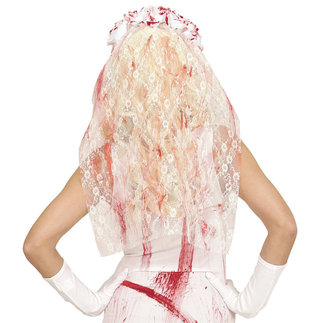 Halloween Sluier Bloed van Widmann koop je bij Partywinkel