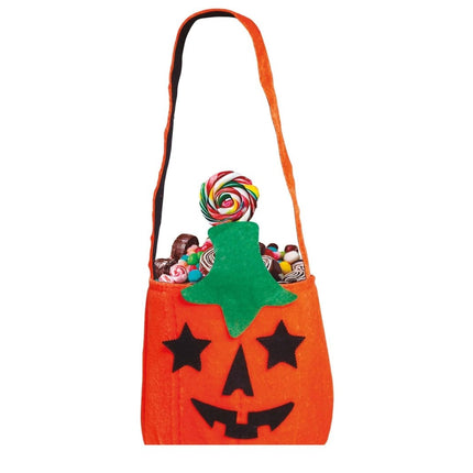 Halloween Snoep Emmer Pompoen 25cm van Fiestas Guirca koop je bij Partywinkel