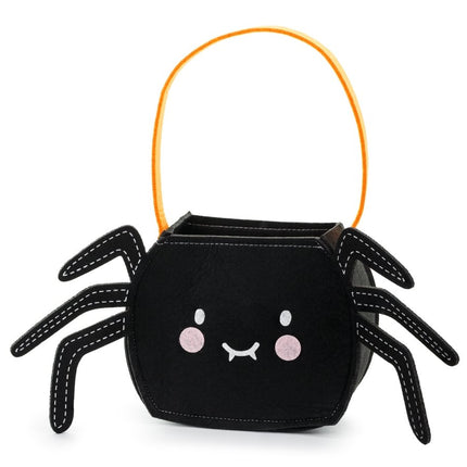 Halloween Snoepbakje Zwart Spin van Partydeco koop je bij Partywinkel