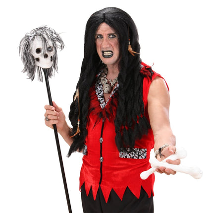 Halloween Staf Voodoo Schedel van Widmann koop je bij Partywinkel
