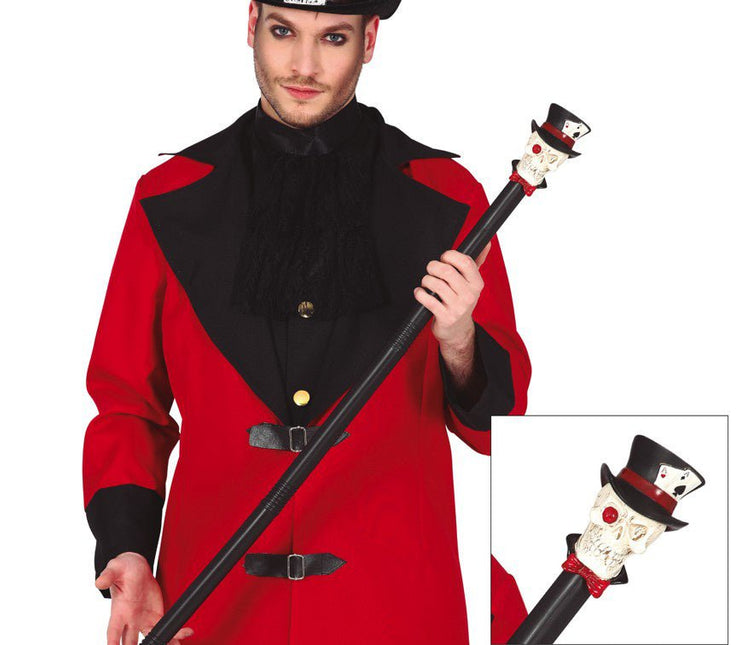 Halloween Stok Schedel 85cm van Fiestas Guirca koop je bij Partywinkel