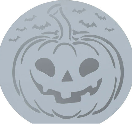 Halloween Taartsjabloon Pompoen 25cm van Fiestas Guirca koop je bij Partywinkel