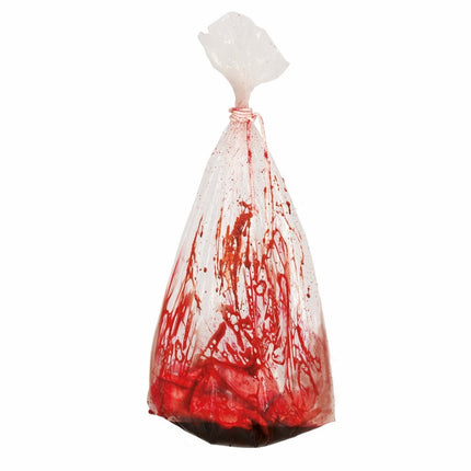 Halloween Tafeldecoratie Nep Bloedzak van Fiestas Guirca koop je bij Partywinkel