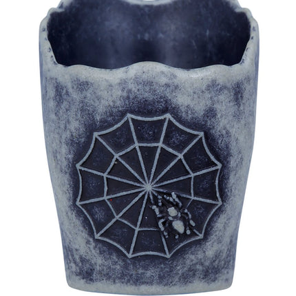 Halloween Tafeldecoratie Schedel Kaars 6cm van Fiestas Guirca koop je bij Partywinkel