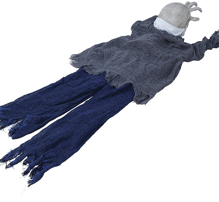 Halloween Tafeldecoratie Zombie Met Licht En Geluid 1,4m van Fiestas Guirca koop je bij Partywinkel