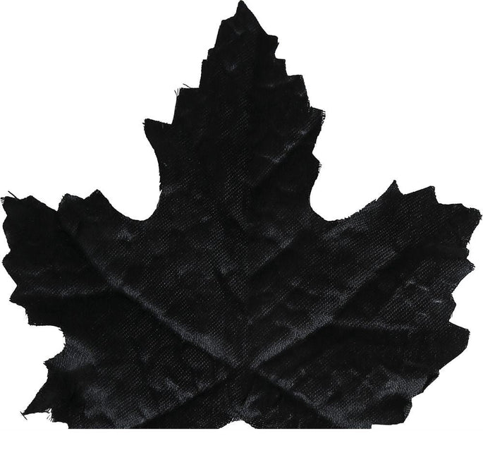 Halloween Tafeldecoratie Zwart Pompoen Bladeren 10cm 24st van Fiestas Guirca koop je bij Partywinkel