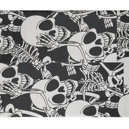 Halloween Tafelkleed Doodshoofd 1,77m van Fiestas Guirca koop je bij Partywinkel
