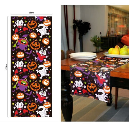 Halloween Tafelloper Monsters 2,75m van Fiestas Guirca koop je bij Partywinkel