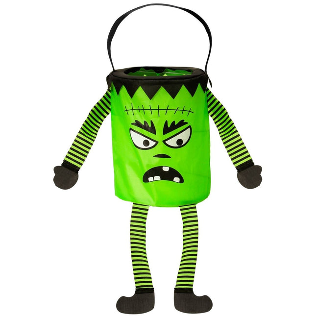 Halloween Tas Groen Monster van Widmann koop je bij Partywinkel