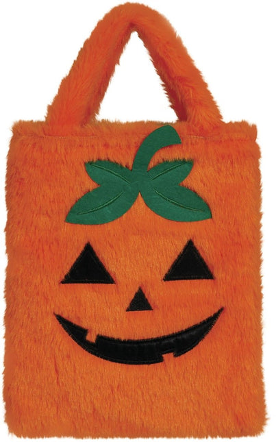 Halloween Tas Pompoen 23cm van Fiestas Guirca koop je bij Partywinkel