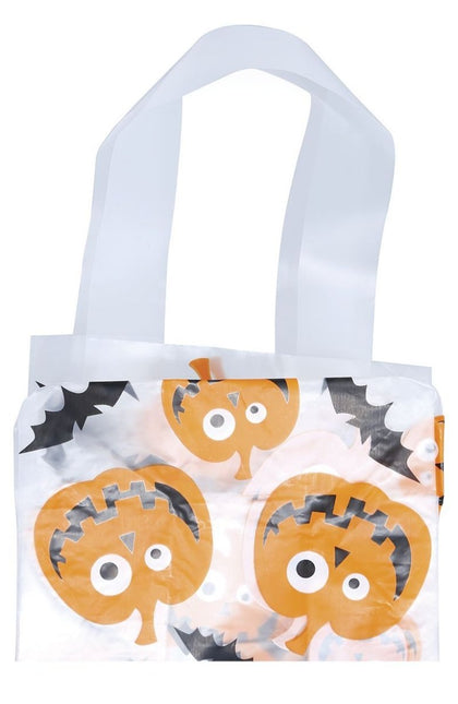 Halloween Tasjes Pompoen 14x30cm 6st van Fiestas Guirca koop je bij Partywinkel