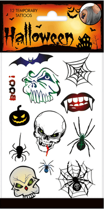 Halloween Tattoo Eng van WeFiesta koop je bij Partywinkel