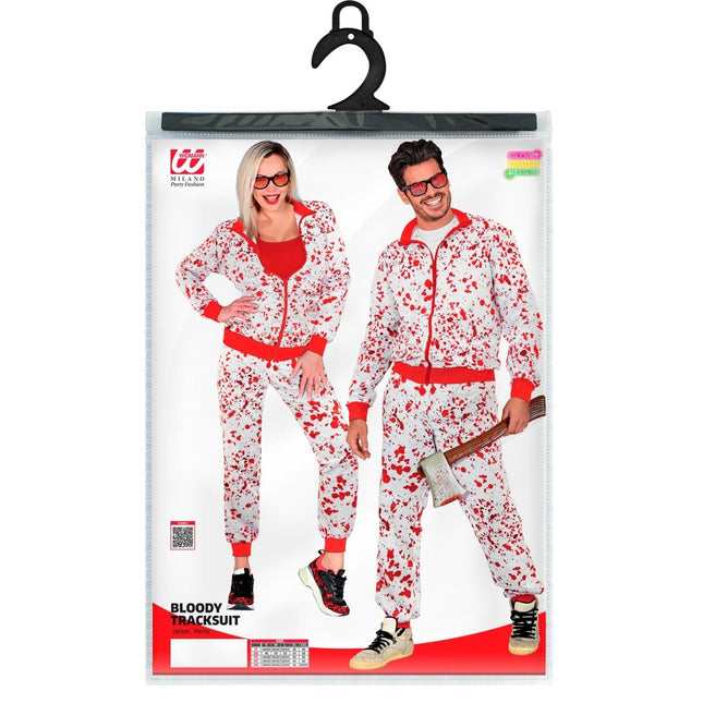 Halloween Trainingspak Fout Bloed van Widmann koop je bij Partywinkel