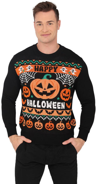 Halloween Trui Pompoen van Fiestas Guirca koop je bij Partywinkel