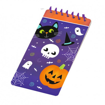 Halloween Uitdeelcadeautjes Boekjes 10cm 4st van Riethmueller koop je bij Partywinkel