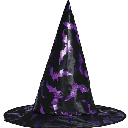 Halloween Verkleedset Kind Heksen Cape En Hoed 50cm van Fiestas Guirca koop je bij Partywinkel