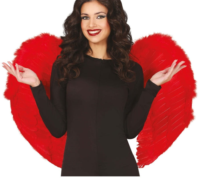 Halloween Vleugels Rood 80cm van Fiestas Guirca koop je bij Partywinkel