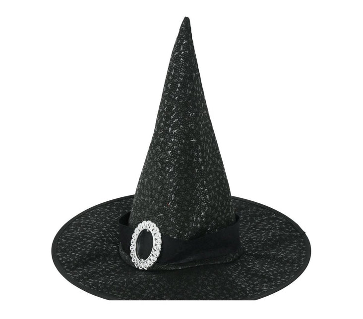 Halloween Zwarte Heksenhoed van Fiestas Guirca koop je bij Partywinkel