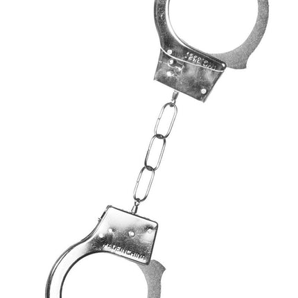 Zilveren Handboeien Metaal van Wilbers & Wilbers koop je bij Partywinkel