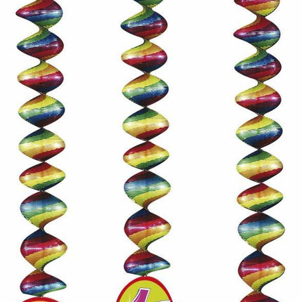 Hangdecoratie 45 Jaar Versiering 75cm 3st van Haza Witbaard koop je bij Partywinkel