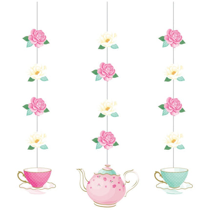 Hangdecoratie Bloemen 1,02m 3st van Creative Converting koop je bij Partywinkel