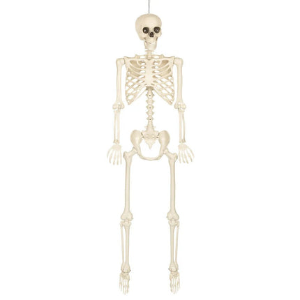 Hangdecoratie Skelet skinny (160 cm) van Boland koop je bij Partywinkel