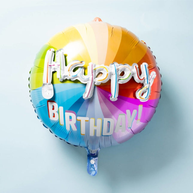 Happy Birthday Helium Ballon 3D 56cm van Folat koop je bij Partywinkel