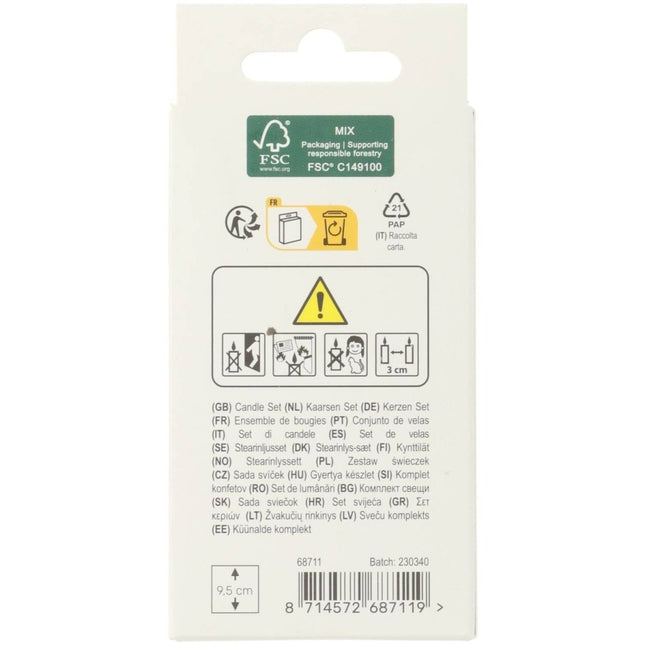 Happy Birthday Kaarsen van Folat koop je bij Partywinkel