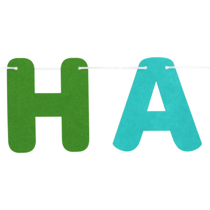 Happy Birthday Letterslinger Gekleurd 4m van Folat koop je bij Partywinkel