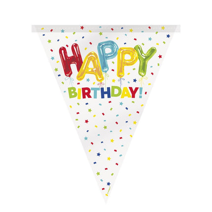 Happy Birthday Slinger 3,65m van Unique koop je bij Partywinkel